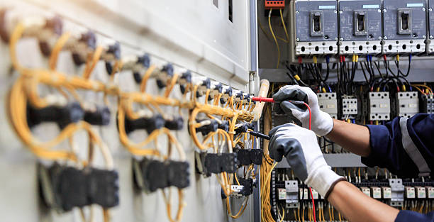 Professional Electrician technician working in St. Clairsville, OH